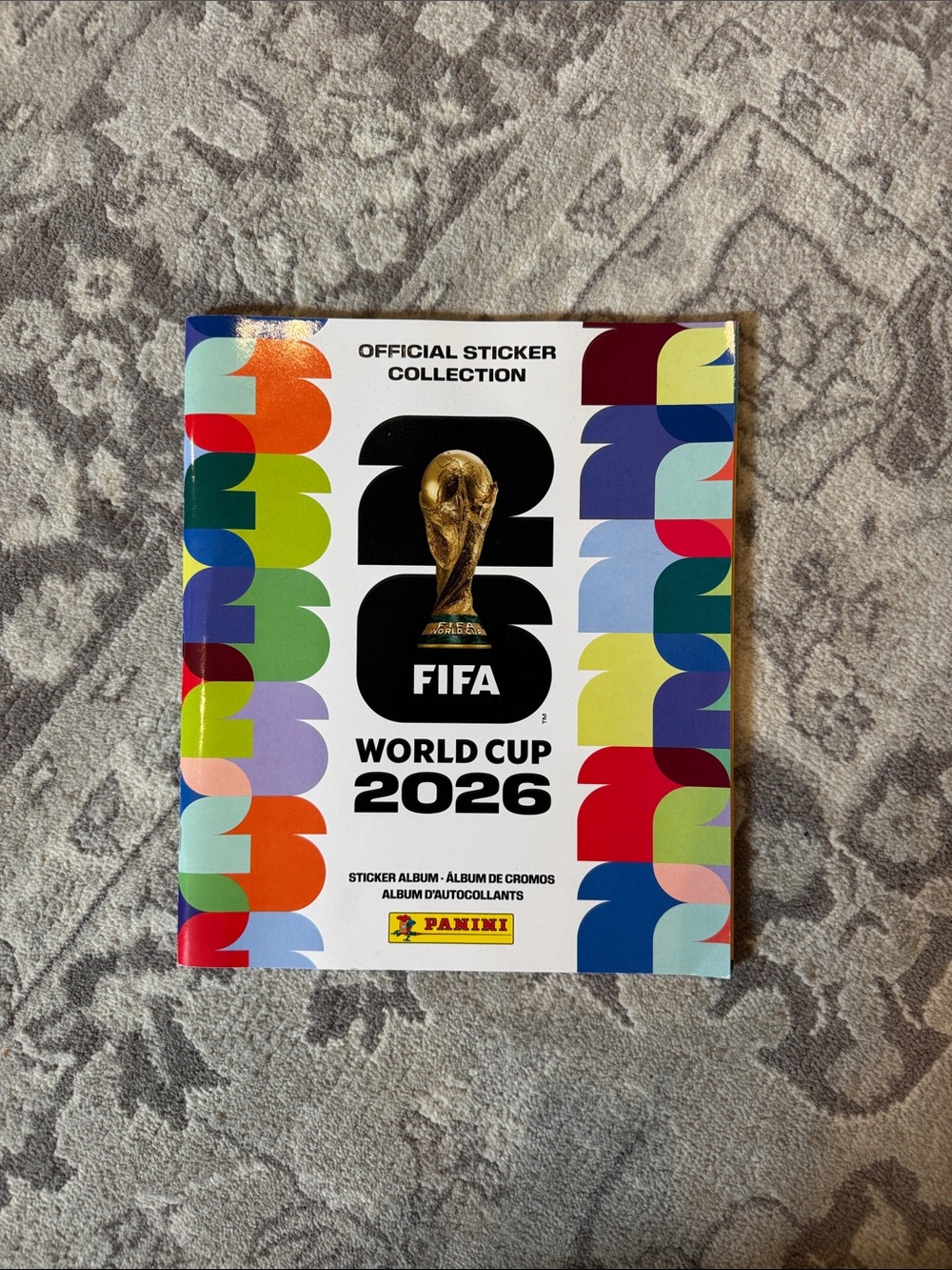 World Cup 2026 Sticker Album with assorted stickers